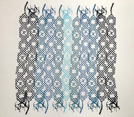 Early lace print