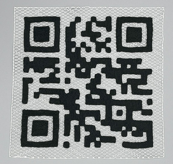 Cajah Reed's QR Code - Rolls of Thread